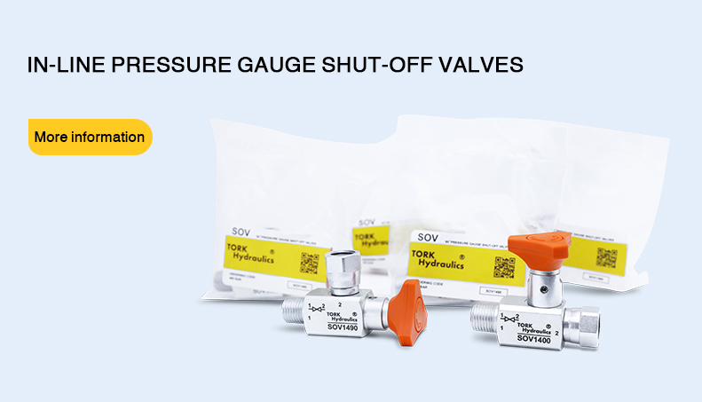The valve under the gauge (manometer cut-off valve) hydraulic crack
